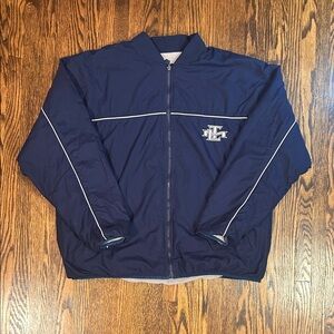 Vintage Navy Blue Men's Jacket
